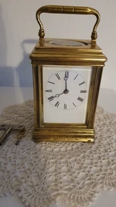 Reiseuhr mit Schlagwerk, Pendule,Standuhr - Bild 1 von 20