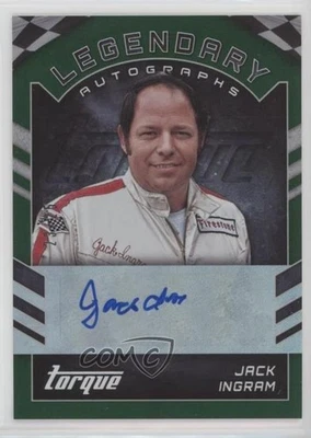 2016 Panini Torque Legendary Auto Green /25 Jack Ingram #LA-JI Auto HOF - Image 1 of 2