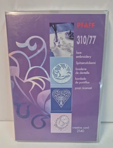 PFAFF LACE STICKKARTENMASCHINE 310/77 CREATIVE CARD 2140 NEU - Bild 1 von 2