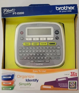 Brother P-touch Elektronisches Etikettiergerät Drucker PT-D200 NEU Home & Office Display - Bild 1 von 5