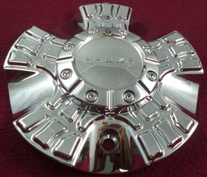 Akuza Wheels Chrome Custom Wheel Center Cap # CAPF-291 (1) - Picture 1 of 3