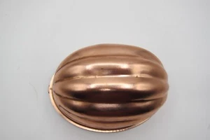 Copper Jello Dessert Mold Melon Shaped Hook - Picture 1 of 4