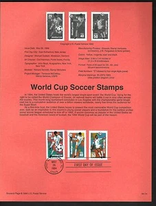 SP#117 S.C.#2834-36 2837 S/S Fußball-WM 1994 (2) Souvenirseiten - Bild 1 von 2