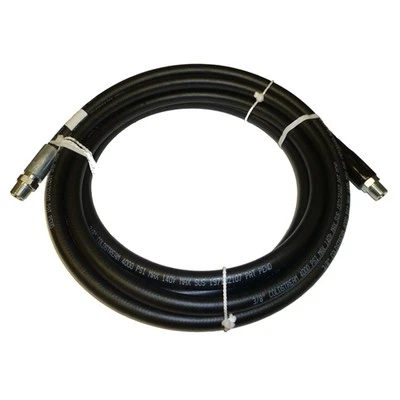 PROPULSE, A SCHIEFFER CO. CLEANSTREAM Black Non-Marking 3/8" x 18' Boom Hose Assembly 4,000 PSI