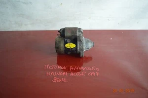 MOTORINO AVVIAMENTO HYUNDAI ACCENT 1.3 BENZINA 1998 - Foto 1 di 1