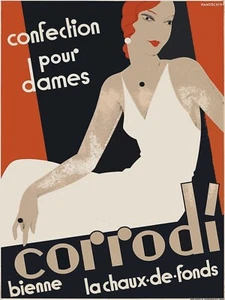 Wall Decor Poster.Interior home art.Room design.Deco fashion French model.11534 - Picture 1 of 1