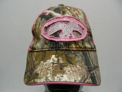 DUCK COMMANDER - ROSA Y CAMUFLAJE - OSFM GORRA DE PELOTA AJUSTABLE! Foto 1 de 4