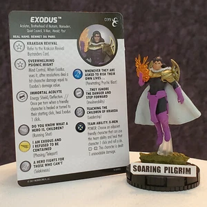 EXODUS 039 - RARO X-Men Rise & Fall Marvel Heroclix #39 - Imagen 1 de 1
