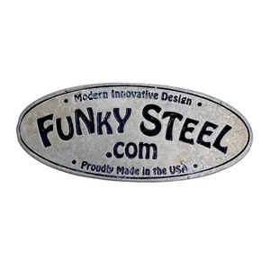 Funky Steel Fridge Agent Modern Innovative Design 2.25 inches across - Picture 1 of 3