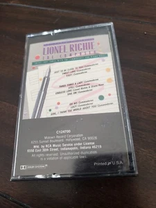 Lionel Richie The Composer Series Cassette Diana Ross - Picture 1 of 3