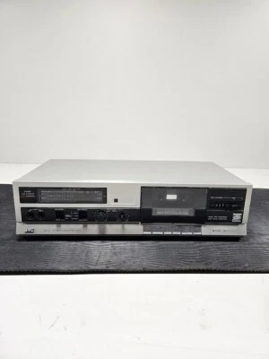 JVC KD-X1 Stereo Kassette Deck Silber Metall Dolby B Anrs Vu Gebraucht Aktiv - Bild 1 von 4