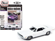 1970 Dodge Challenger R/T White "Hemmings Muscle Machines" Magazine Cover Car...