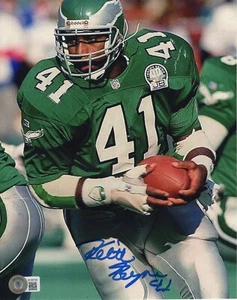 KEITH BYARS SIGNIERTES AUTO 8X10 FOTO BECKETT/BAS WITN #W199738 PHILADELPHIA EAGLES - Bild 1 von 1