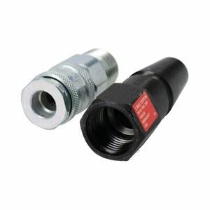 HGV Red Line C Coupling to Euro Coupler Fitting 1/2" BSP Air Hose Convertor - Picture 1 of 3