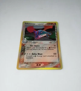 Salamence 14/113 ex Delta Species 2005 Reverse Holo Stamped Pokemon Light-Play - Picture 1 of 12
