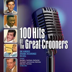 100 HITS OF THE GREAT CROONERS 4CD NEW Dean Martin Frank Sinatra Nat King Cole - Picture 1 of 1
