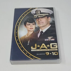 J.A.G Jag Seasons 9 & 10 DVD Set 10 Disc Set TV Show - Imagen 1 de 8