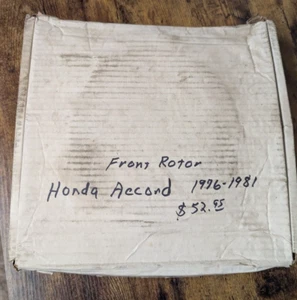 Front Brake Rotor Honda Accord 1976-1981 DASH4 10-31333 NIB - Picture 1 of 4