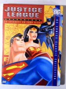 Justice League: Season One (DVD) 4 DVD Set - NEW - SEALED - SHIPS FREE! - Picture 1 of 2