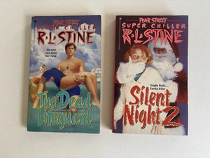 R L Stine Fear Street Book Lot of 2 Super Chiller 1990s - Silent Night 2 - Picture 1 of 8