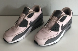 Nike Air Max 90 Leather GS Barely Rose Sneaker UK 5,5 Original Selten *OHNE SCHNÜRSENKEL* - Bild 1 von 14