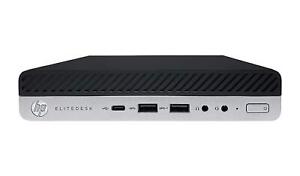 HP EliteDesk 800 G3 Mini - i5-7600 3.5GHz - 16GB RAM - 256GB SSD - Win 11