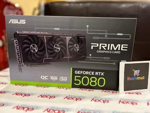 ASUS The SFF-Ready Prime GeForce RTX™ 5080 OC Edition 16GB GPU ✅1 or 2 Day opt✅ - Picture 1 of 4