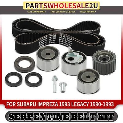 8x Kit de correa de distribución para Subaru Impreza 1993 1,8 L Legacy 1990 1991 1992 1993 2,2 L Foto 1 de 4