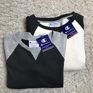 Champion Authentic Athleticwear Sweatshirts Lot of 2 NEW Soft Fleece Size Small 