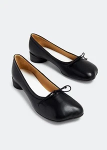 NEW maison martin margiela Anatomic classic ballet flats S59WZ0092P3628 heel - Picture 1 of 5