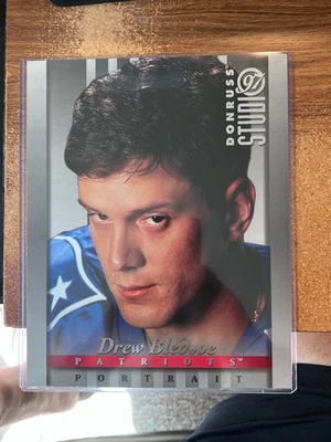 1997 Donruss Studio 8 x 10 Portrait Card # 4 Drew Bledsoe - Image 1 of 2