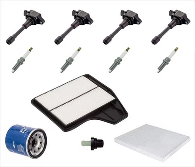 AP New Ignition Coils Plugs Air Oil Cabin Filters Fits 13-17 Nissan Altima 2.5L - Image 1 of 4