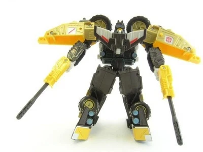 Transformers Overdrive SC-18 Action Figure Yellow Car Robot Takara Tomy Japan - Image 1 of 3