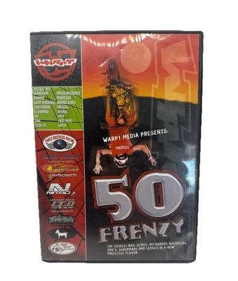 Vintage Warpt 50 Frenzy DVD XR 50 Racing, CRF50 Freestyle Motorcycle Mini Moto - Image 1 of 4