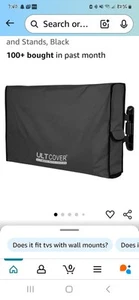 38-41" inch Outdoor TV Cover Fitted Waterproof Weatherproof Television Protector - Picture 1 of 8