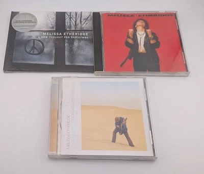 Melissa Etheridge 3 CD Lot Greatest Hits, Self Title, New Thought For Christmas - Imagem 1 de 4