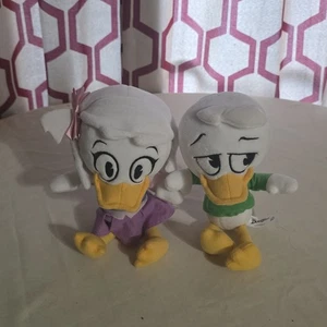 Disney Webby Vanderquack und Louis Ente, 2017 DuckTales 10 Zoll Plüsch Set selten - Bild 1 von 8