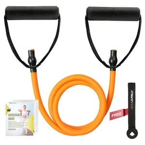 Single Resistance Exercise Band with Comfortable Handles - Ideal for Physical... - Picture 1 of 7