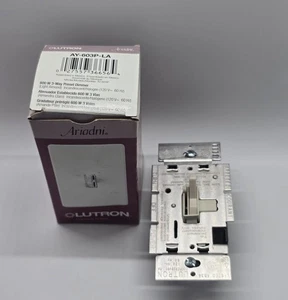 Lutron Ariadni Kippschalter mit Schiebedimmer Glühlampe/Halogen AY-600PH-LA - Bild 1 von 8