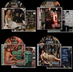 The Life of a Showgirl Limited Bonus Acoustic Version CD's Set Of 4 Limited Ed - Picture 1 of 3