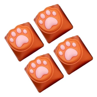 CatPaw Keycaps ABS Silicone Soft Quiet Typing for Gaming Office PC Keyboards - Image 1 of 4