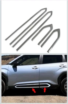 Subaru Nuevo Forester 2025 Cuerpo de Puerta Faldón Lateral Moldura Cubierta Tapicería ABS (Cromo) Foto 1 de 4