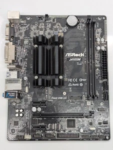 ASRock J4105M Processore Intel Celeron J4105 Micro ATX scheda madre / combinazione CPU 4C - Foto 1 di 10