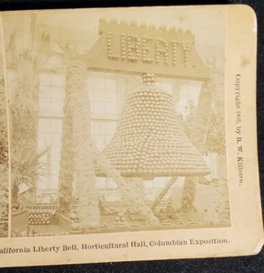 Stereoscopio Scheda Stereoview 1893 Esposizione Colombiana lotto w900 - Foto 1 di 3