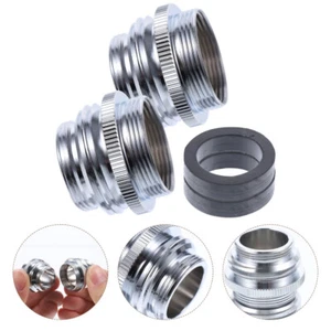 Adaptador de grifo de fregadero para manguera de jardín 2 piezas 22 mm a 3/4 pulgadas/24 mm - Imagen 1 de 11