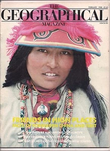 the geographical magazine-FEB 1988-FACES OF FORBIDDEN CHINA AND TIBET. - Picture 1 of 2