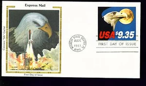 Casa rodante FDC 1983 - Scott # 1909 - $9,35 correo expreso - Colorado Cachet 95,00 USD - Imagen 1 de 1