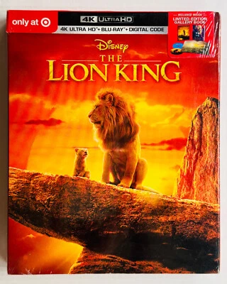 The Lion King (4K+BD) (Vendor Exclusive) +Sleeve Cover (New Sealed) - Image 1 of 3