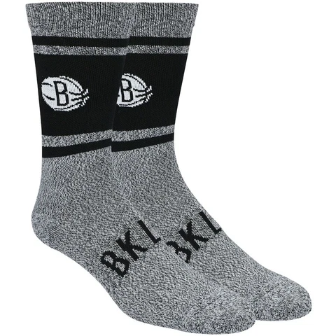 Brooklyn Nets NBA PKWY Varsity Crew Socks Large Fits 6-12 Durant Irving Blake Cover