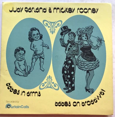 Judy Garland Mickey Rooney Babes In Arms - Babes On Broadway Soundtrack LP - - Изображение 1 из 4